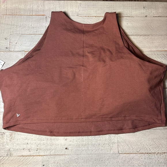 Old Navy Active Powerchill Light Support Padded Bra Go Dry Rust  4X - Picture 10 of 14